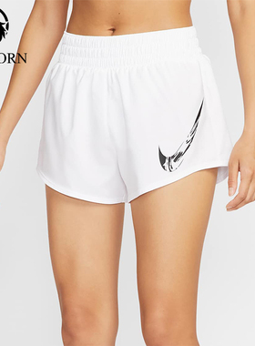 Nike/耐克正品2025夏季款女士跑步训练健身运动短裤FV6365-100