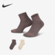耐克正品 Everyday 舒适男女运动短袜两双装 Nike DQ6397 906