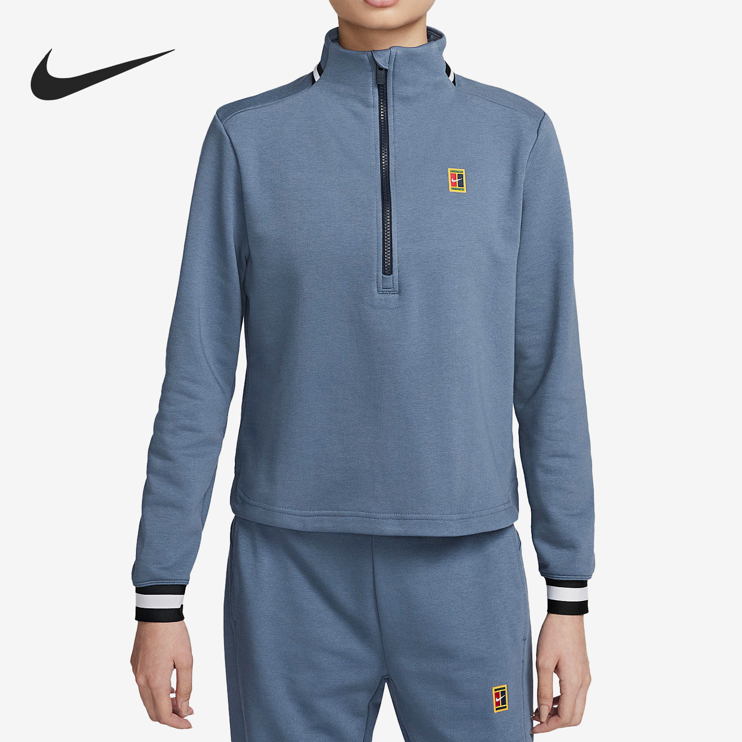 Nike/耐克正品秋季新款女子立领运动拉链时尚休闲卫衣FB4152