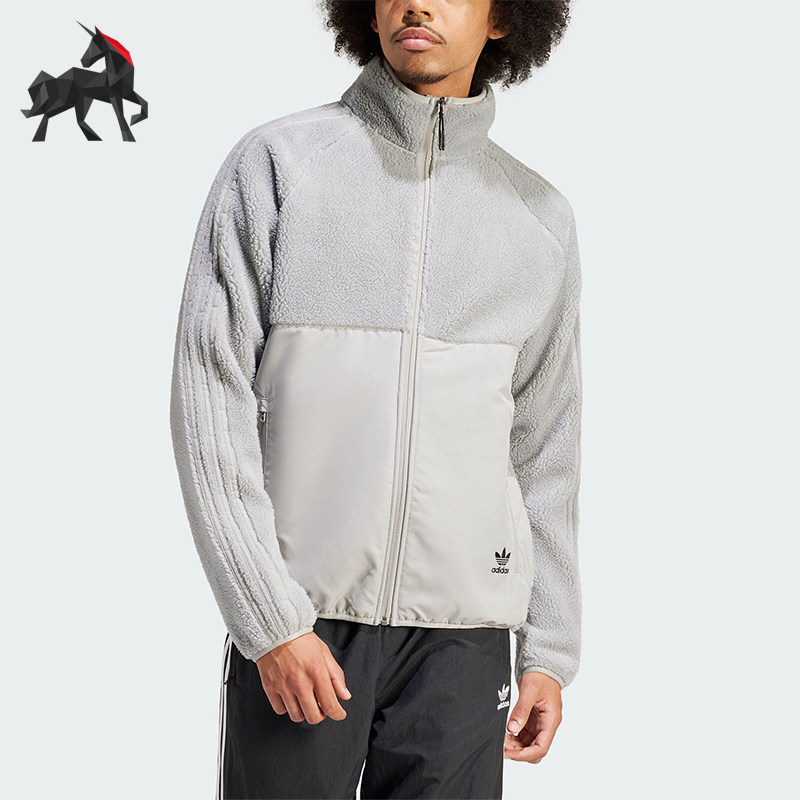 阿迪达斯男士保暖户外宽松外套