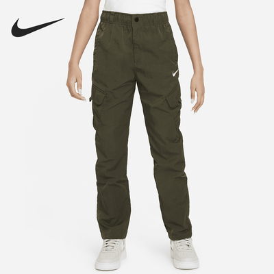 Nike/耐克大童梭织工装长裤