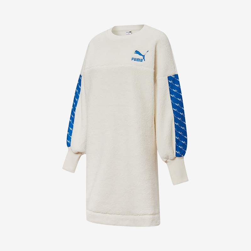 Puma/彪马正品运动女士保暖仿羔绒套头休闲透气卫衣532170-55