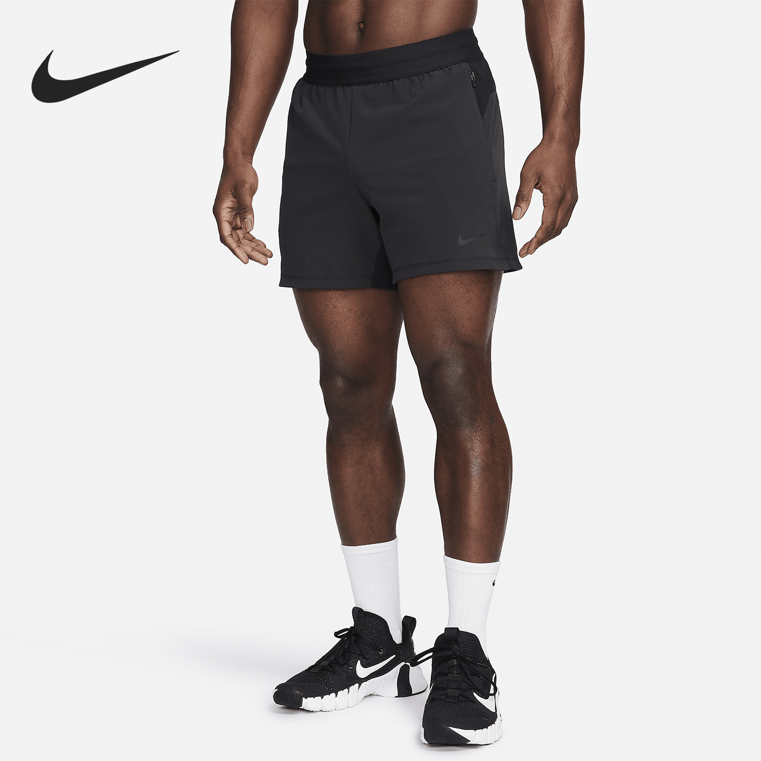 Nike/耐克正品2025秋季款男士透气运动健身松紧腰短裤FN3002-010