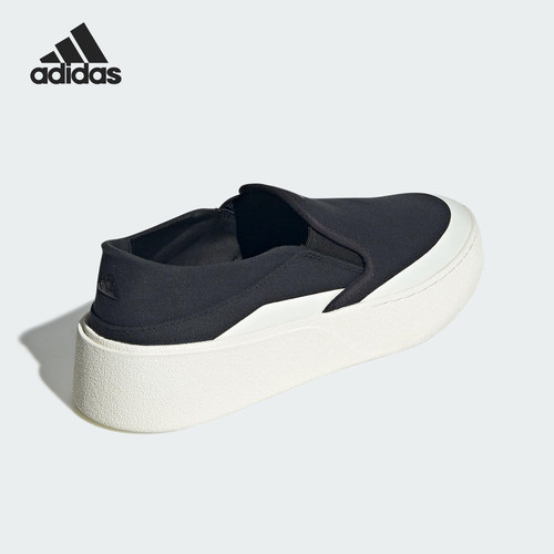 Adidas/阿迪达斯正品FOS LABCOURT男女一脚蹬经典运动鞋JQ9809