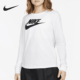 女士休闲运动透气简约T恤FJ0442 2024新款 100 耐克正品 Nike