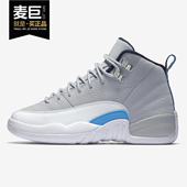 AJ12白红中帮女士休闲篮球鞋 Nike 153265 JORDAN 耐克正品 AIR