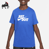 耐克正品 Sportswear大童夏季 透气休闲短袖 Nike T恤FV4078 480