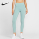 耐克正品 Universa女士运动紧身高腰经典 训练长裤 Nike HQ6814 017