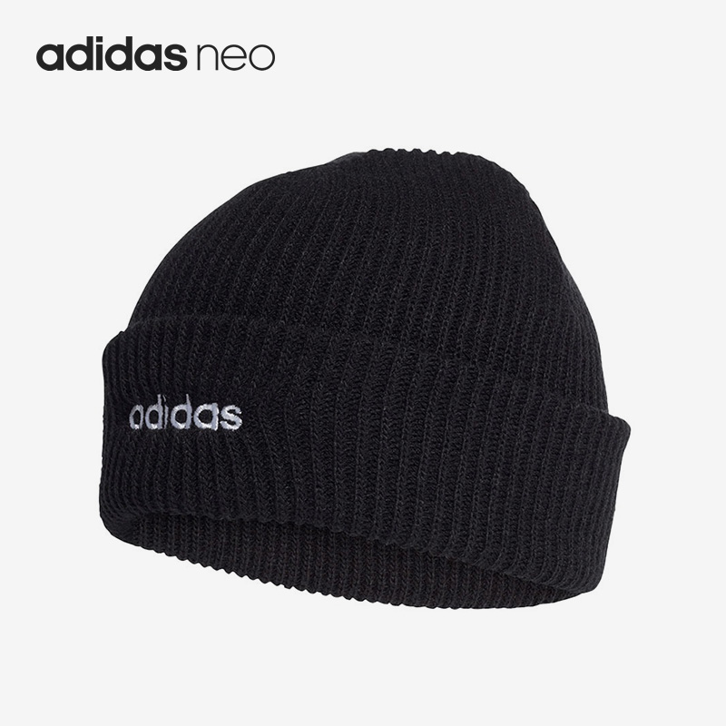 Adidas/阿迪达斯正品当季NEO男女保暖针织运动休闲帽GE1248