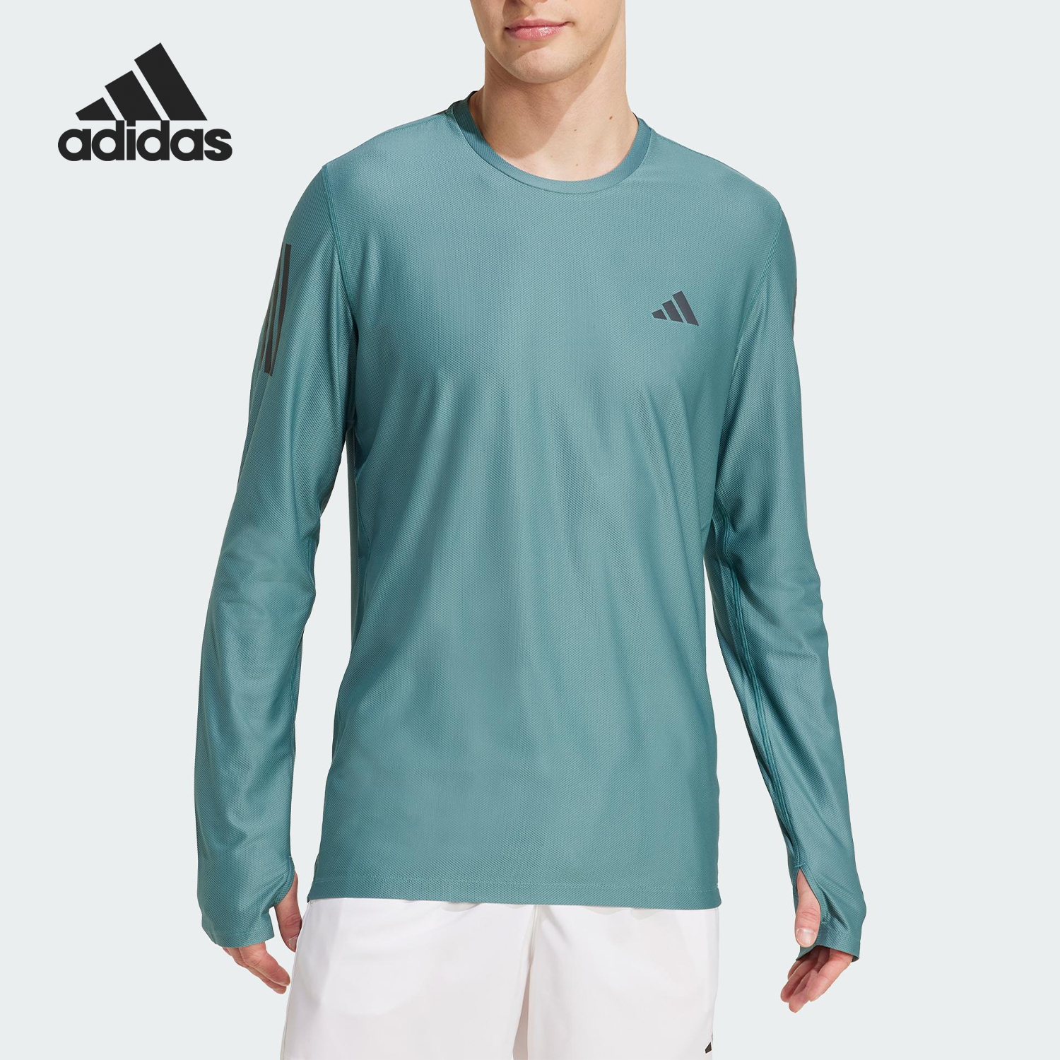 Adidas/阿迪达斯正品OTR B LS男士套头跑步运动日常长袖KC2208