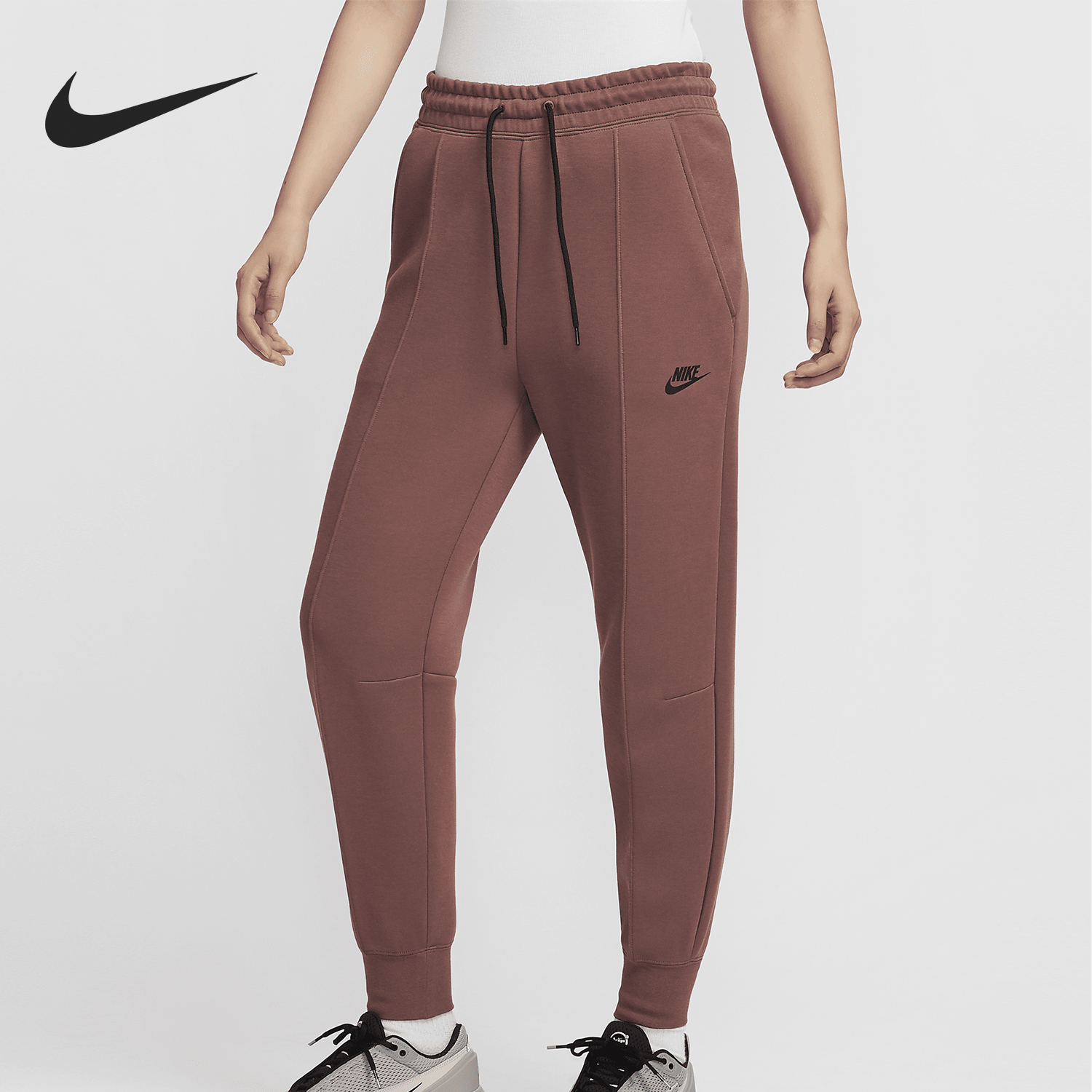 Nike/耐克正品秋季新款女士束脚运动休闲中腰长裤FB8331-218