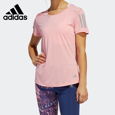 阿迪达斯女子训练运动短袖