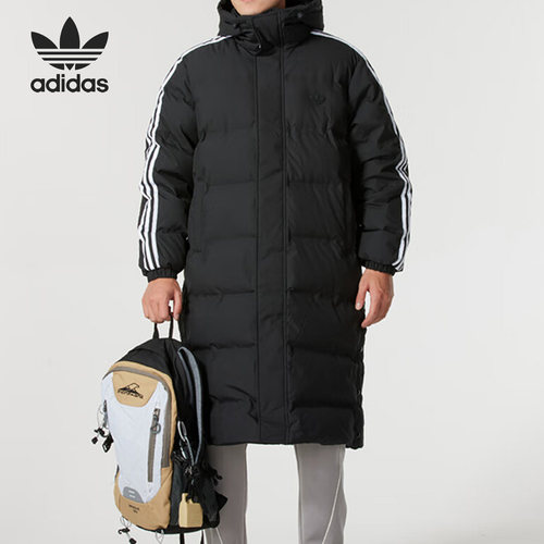 阿迪达斯男士保暖防风羽绒服