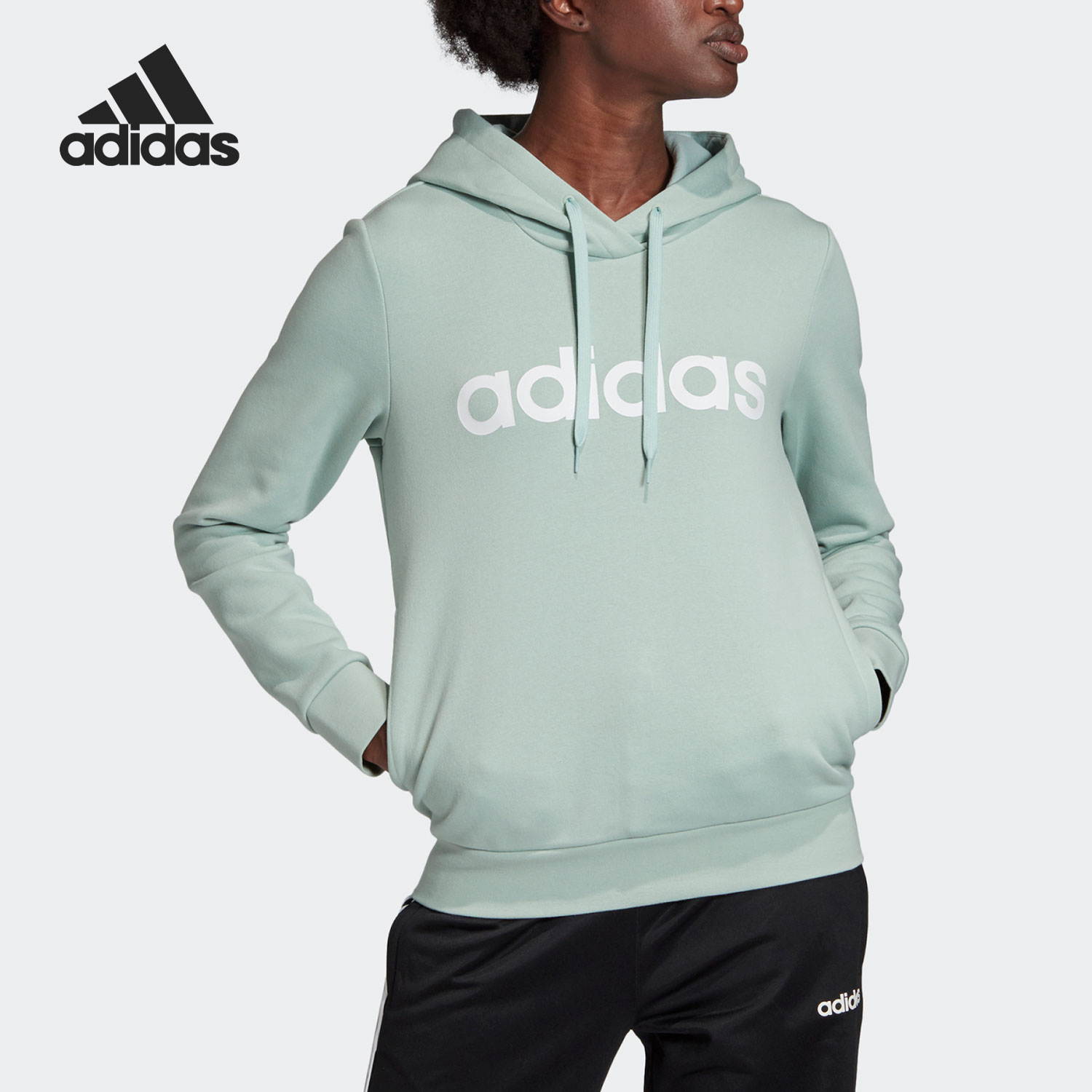 Adidas/阿迪达斯女子连帽卫衣