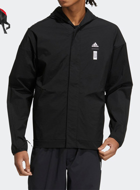 Adidas/阿迪达斯正品男子运动连帽休闲外套HE5145