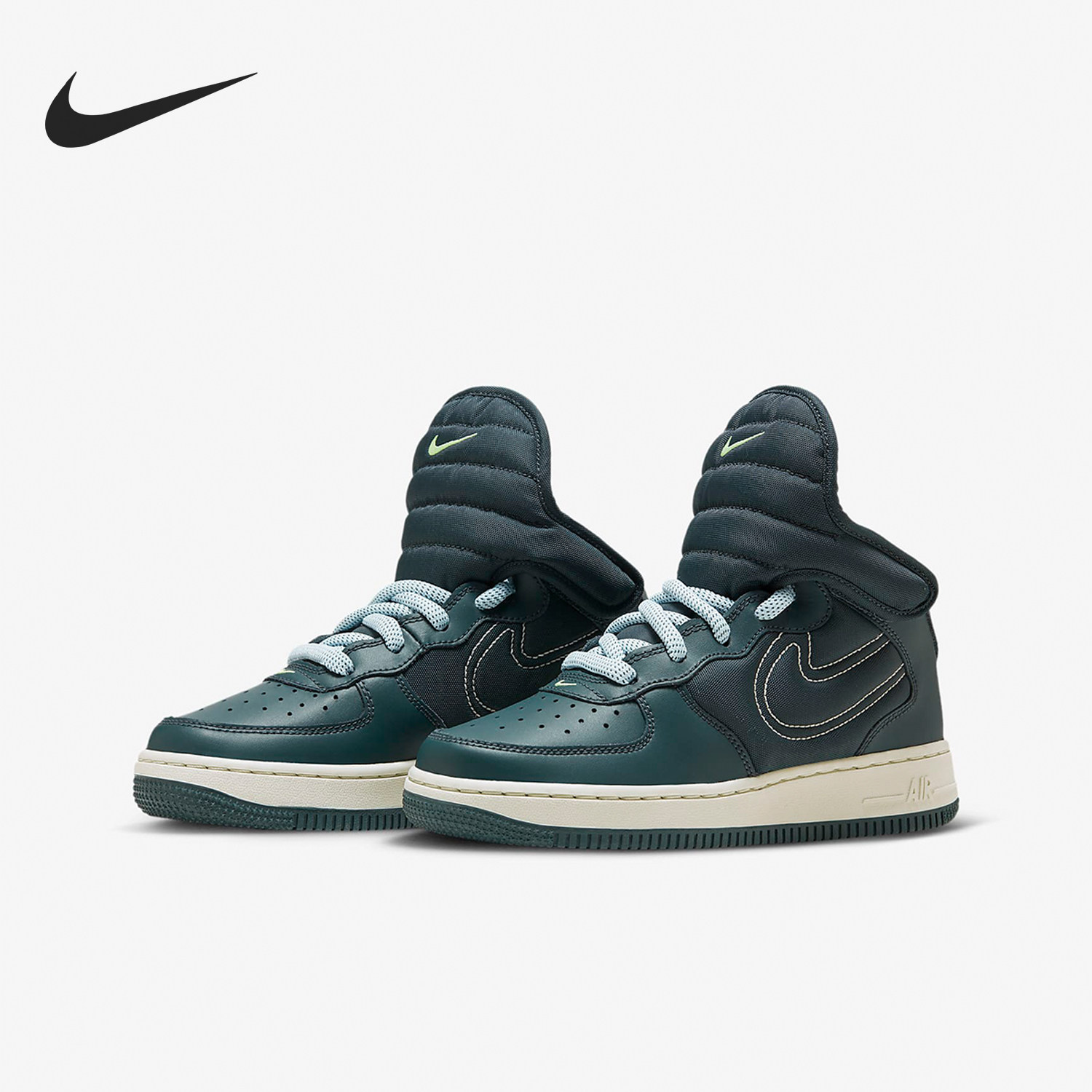 Nike/耐克正品Air Force 1 GS女子大童时尚运动休闲鞋FD4641