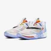 耐克正品 男士 自动绑带防滑低帮实战篮球鞋 Nike BQ5397 100