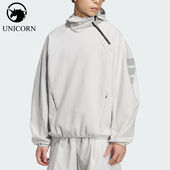 阿迪达斯正品 SWT FOS Adidas HD男士 套头连帽针织卫衣KS3281