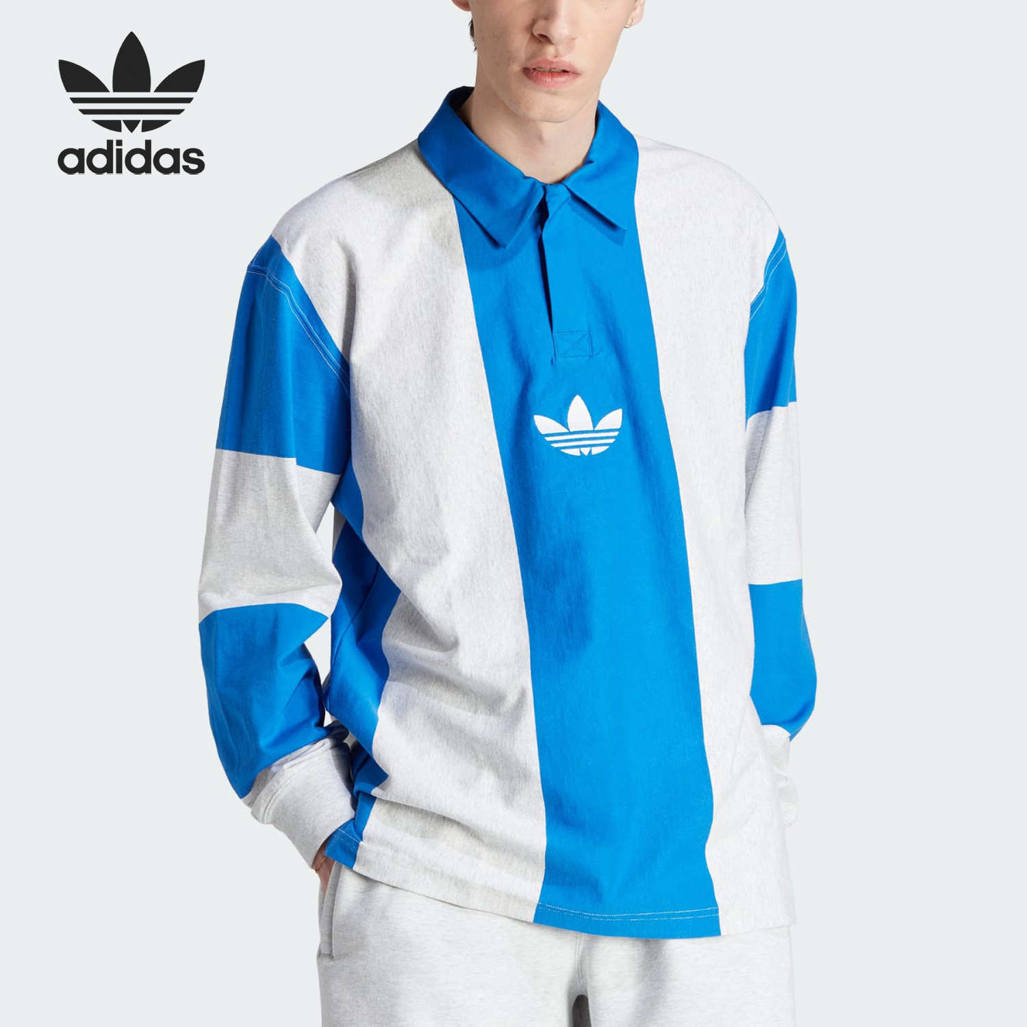 阿迪达斯正品男子运动POLO衫