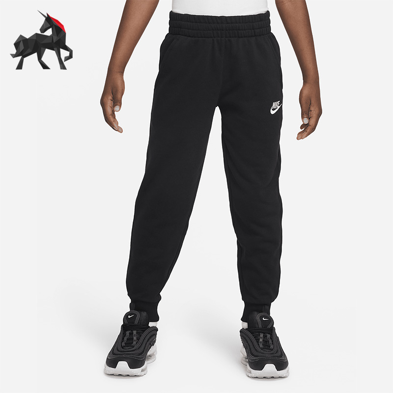 耐克新款运动儿童休闲针织长裤