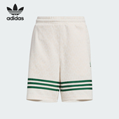 SHO大童印花运动短裤 Adidas JI9857 ADI 70S 阿迪达斯正品