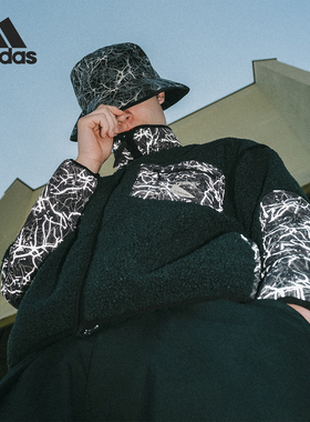 Adidas/阿迪达斯正品新款男女遮阳防晒透气休闲渔夫帽HM3862