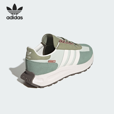 阿迪达斯女士复古时尚轻便休闲鞋