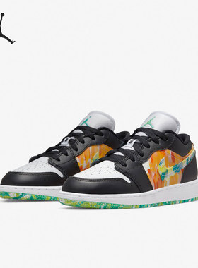 Nike/耐克正品AIR JORDAN 1 女子GS大童运动鞋 DJ6252-038