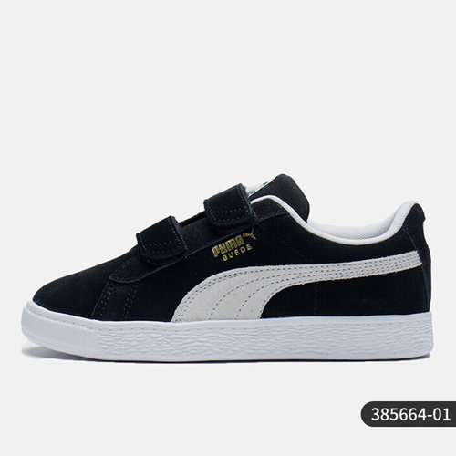Puma/彪马正品SUEDE CLASSIC儿童运动魔术贴板鞋385664-01