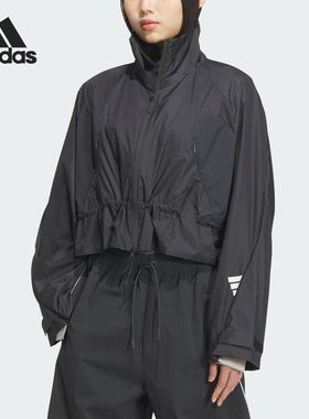 Adidas/阿迪达斯正品FOS FUSTL W JKT女士经典短款休闲外套JM4271