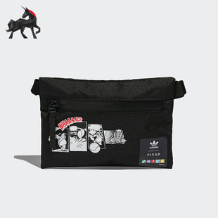 Adidas 三叶草男女潮流休闲便携斜挎包HE3082 阿迪达斯正品
