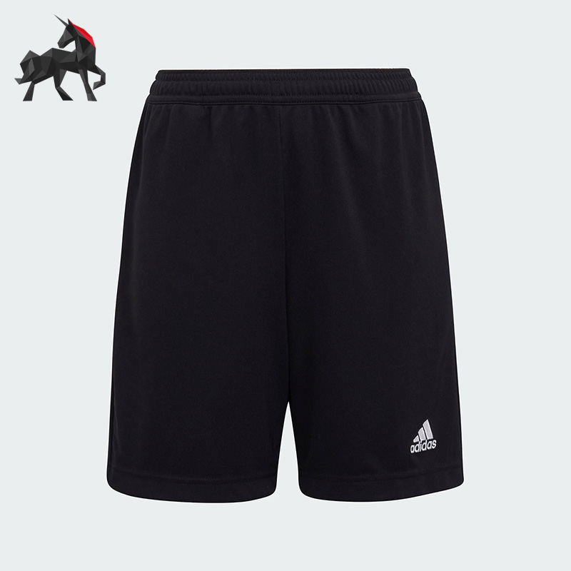 Adidas/阿迪达斯正品夏季大童透气足球运动短裤H57498