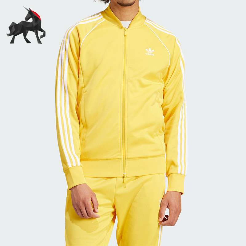 阿迪达斯男士复古夹克外套