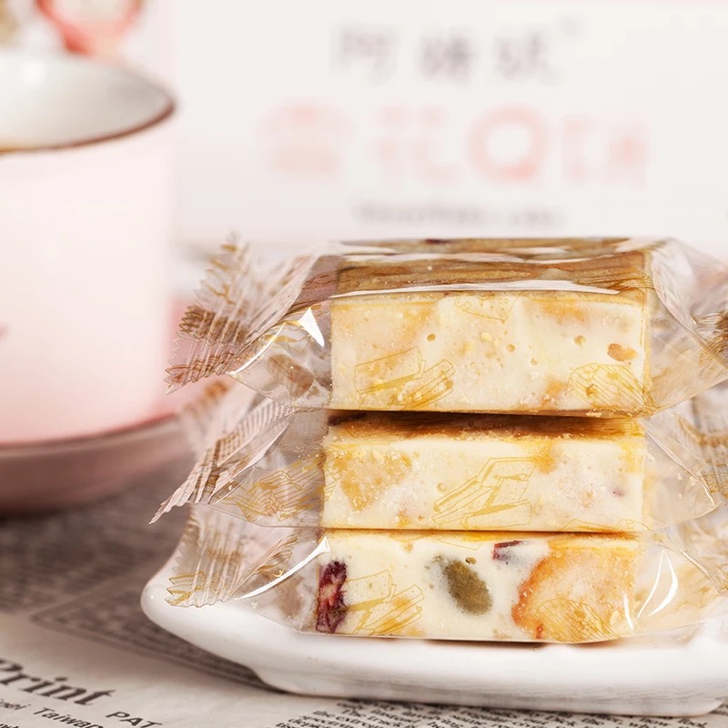 阿嬷妮雪花酥手工自制网红饼牛扎饼干草莓果仁坚果牛轧牛札小Q