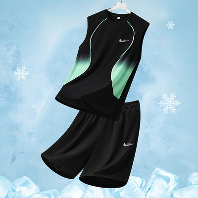 耐克顿男女速干大码透气运动套装