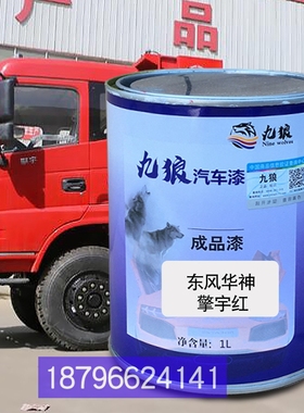 九狼颜色漆擎宇红东华神风T1蓝色D912绿色T5红色原车改色补漆整车