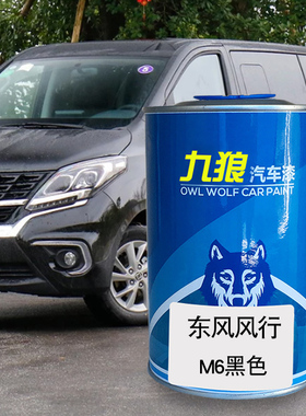 九狼汽车漆东成品风改风色车行CM7黑色漆白色F600陨石黑珍珠白M6
