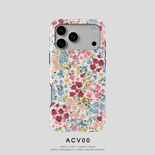 acvoo碎花iPhone手机壳防摔