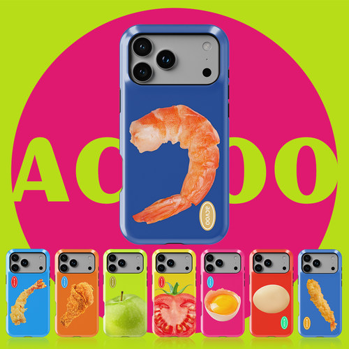 Acvoo虾炸鸡鸡腿鸡蛋潮流iPhone17Promax保护16适用于苹果15手机壳14防摔壳13不褪色12可水洗全包