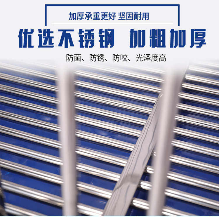 狗笼子大型中型小型犬不锈钢折叠狗笼厕所室内鸦科宠物笼加粗防咬