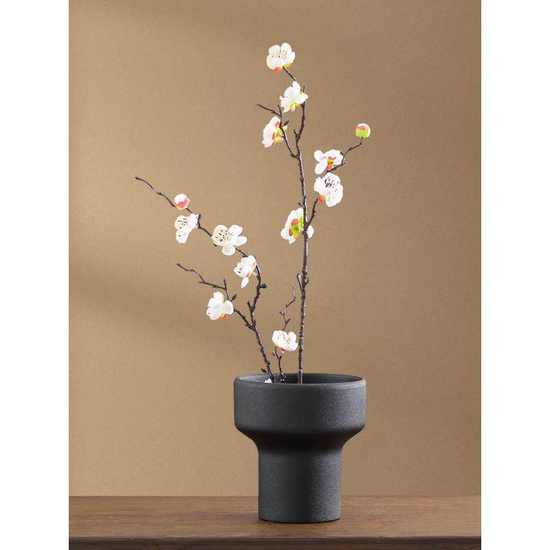 中式简约高款剑山插花器皿大号花卉剪刀水培陶瓷家用桌面摆件花盆,鲜花速递/花卉仿真/绿植园艺,花盆,淘宝优惠券,粉丝福利购,淘宝优惠卷