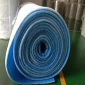 烤漆房过滤棉喷漆房风口棉风机棉蓝白风口棉进风棉初效棉