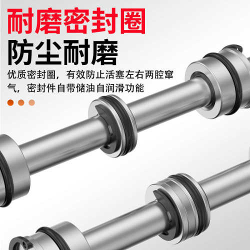 双杆双轴双出滑台气缸STMB10/16/20-25-25-50-75-100-125-200-S