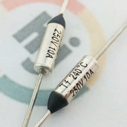 5个温度保险丝热熔断电阻丝RY/TF/98/133/172/240度250V10A简单爱
