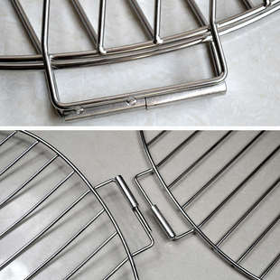 烤鱼夹子烧烤夹板不锈钢烧烤夹网商用加粗烧烤夹子加厚家用可拆卸
