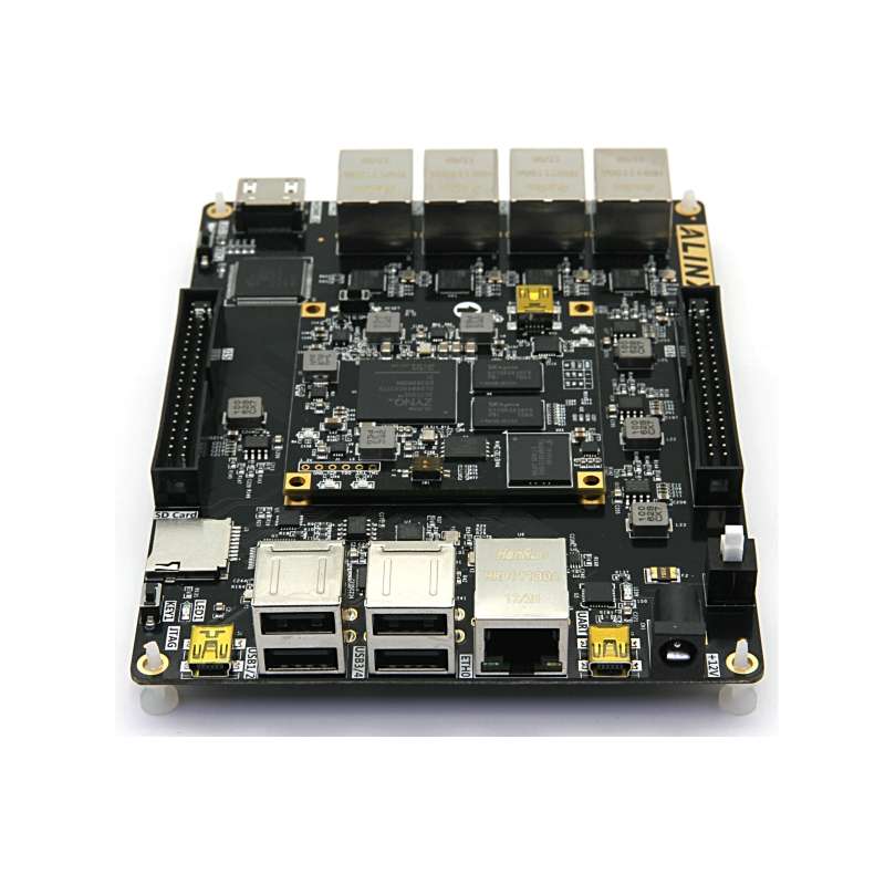 黑金ALINX FPGA ZYNQ XC7Z7020开发板EMMC 4网口AX7021B 1080P