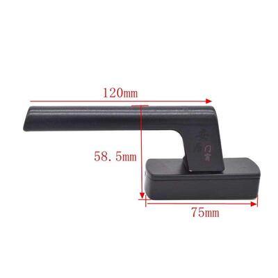 铝合金窗户把手外推窗拉手上悬内外平开窗断桥门窗执手锁老式配件