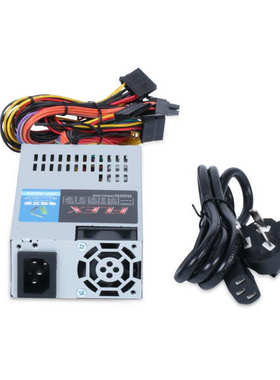 全新静音FLEX小1U额定250W 300W 400W 500W收银itx一体主机箱电源