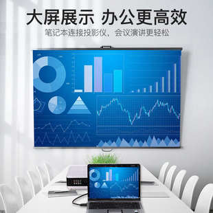 威迅dp转dvi线vga转换器显卡接口电脑主机和显示器屏连接线转接头