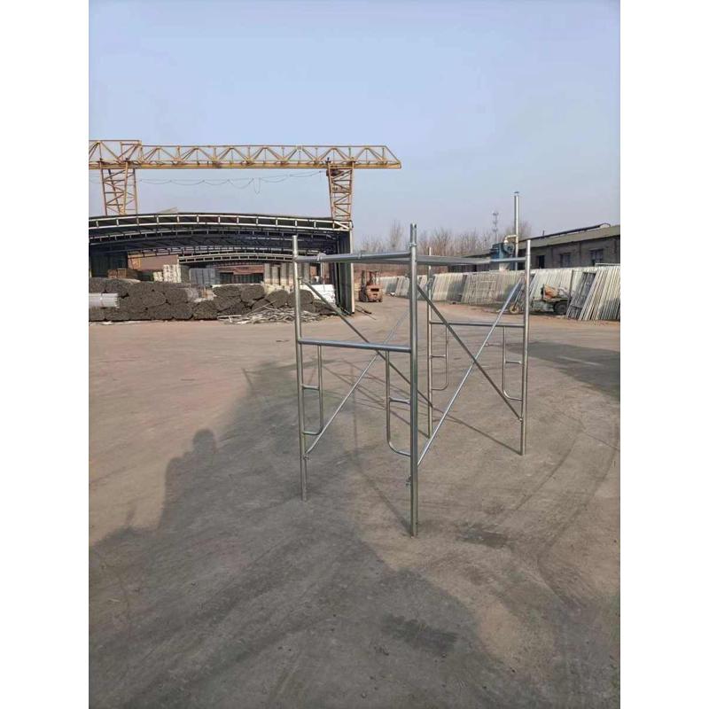 装潢施热镀锌移动式脚手架四装修室内外建筑工用脚手架杠加厚可
